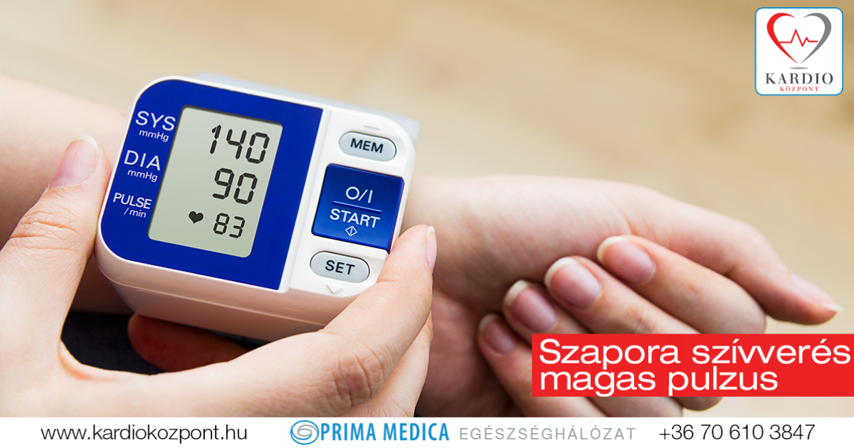 alacsony vérnyomás magas pulzus magas vérnyomás esetén