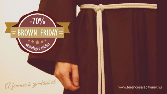 Karácsonyig minden péntek Brown Friday!