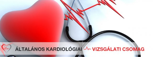 Általános kardiológiai vizsgálati csomag