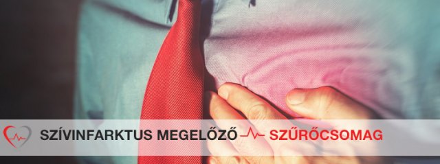 Szívinfarktus megelőző szűrőcsomag